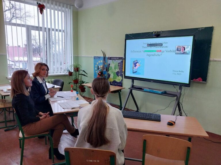 Наші ліцеїсти успішно склали усну частину іспиту на здобуття Німецького мовного диплома DSD II рівня B2/C1