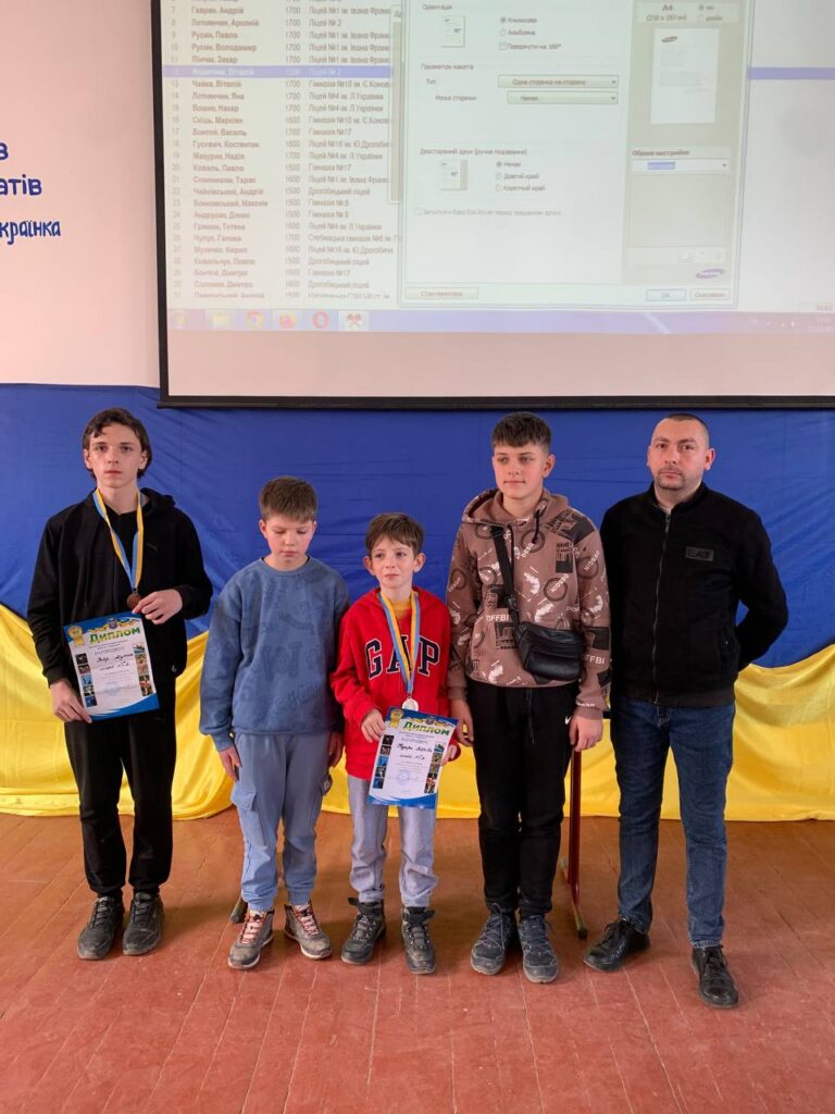 МІЖШКІЛЬНИЙ ТУРНІР ІЗ ШАХІВ “ІНТЕЛЕКТ ТА ГРАЦІЯ”
