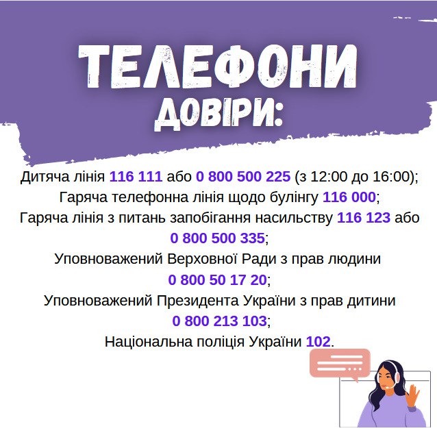 Телефони довіри