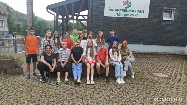 Наші ліцеїсти відпочивали у німецькомовному таборі «Naturfreunde»